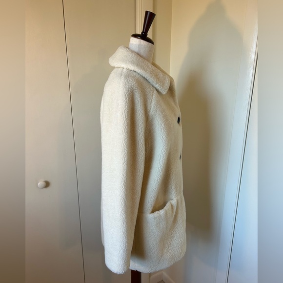 NWT Sézane ISAE Teddy Coat SZ 8 / 40 - Picture 10 of 16